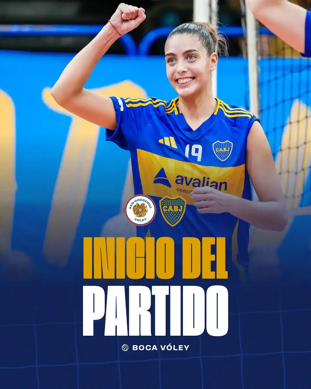 Image from Boca Vรณley ๐: ๐ ยก๐๐ข๐ ๐๐ก๐ญ๐ขฬ ๐๐ ๐ฃ๐๐ฅ๐ง๐๐๐ข! ๐ Ya estamos en La Casa del...