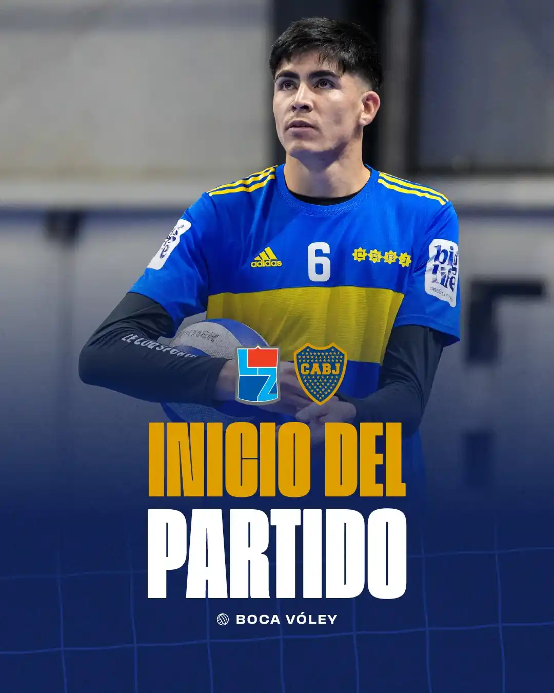 Image from Boca Vรณley ๐: ๐ ยก๐๐ข๐ ๐๐ก๐ญ๐ขฬ ๐๐ ๐ฃ๐๐ฅ๐ง๐๐๐ข! ๐ Ya estamos en Lomas de Za...