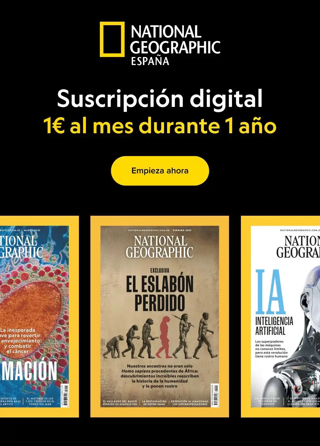 Image from National Geographic España: Conoce el mundo con National Geographic ✨ Accede a reportajes impacta...