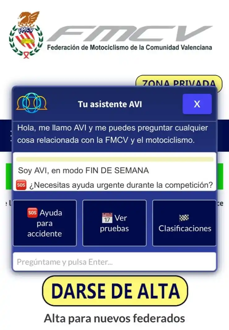 Image from Motociclismo Deportivo: Conoces a nuestro asistente AVI? Puedes preguntarle cualquier cosa a...