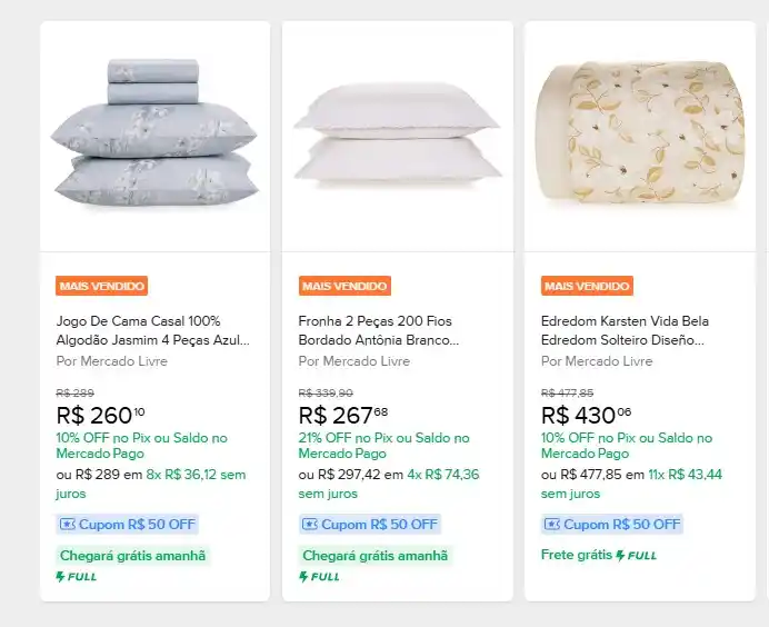 Image from Cupom Clube: 🚨CUPOM MERCADO LIVRE🚨 R$50 OFF em compras acima de R$159 nos produ...