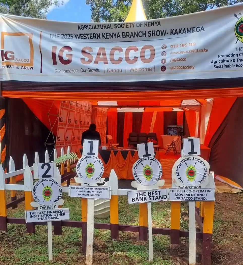 Image from IG Sacco: Day 2 at the ASK Kakamega Show! We're thrilled to be here, connecting ...
