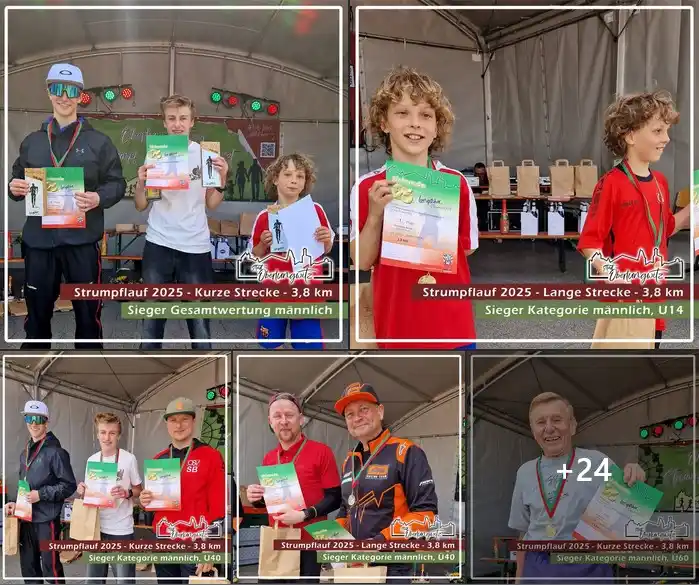 Image from Stadtverwaltung Oberlungwitz ❤️💚🤍: Der diesjährige Strumpflauf im Rahmen unseres Oberlungwitzer Strumpf- ...