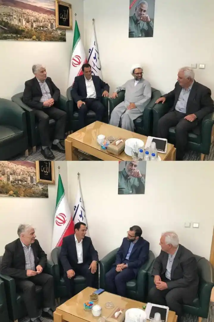 Image from 👈بازنشستگان و نگاه نو❗️🇮🇷: در جلسه اسدی با نایب رئیس اول مجلس مطرح شد؛ کانون عالی بازنشستگان تامی...