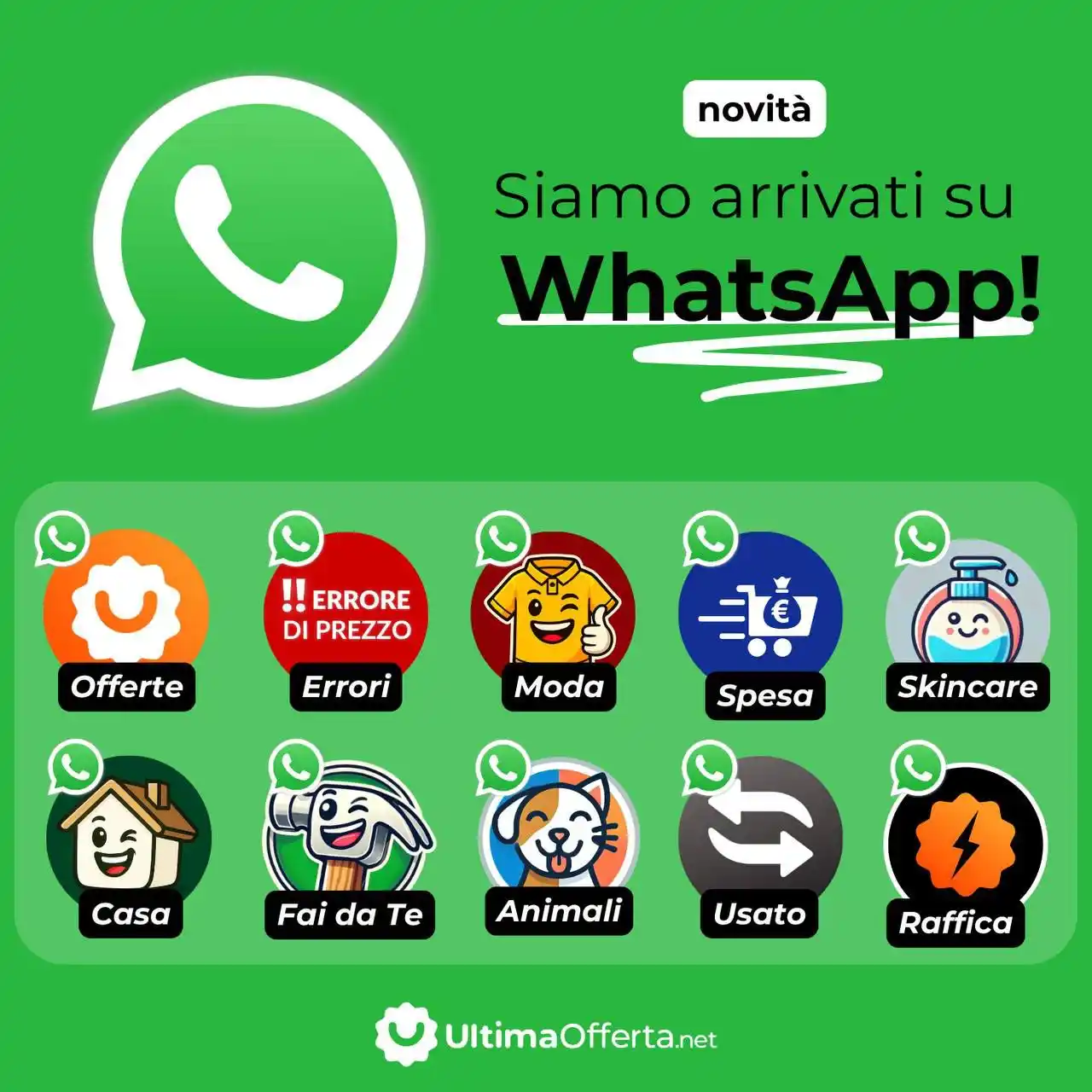Image from ‼️ULTIMA OFFERTA💰 - Offerte, Codici Sconto ed Errori di Prezzo: 📣🆕 Ecco tutti i nostri nuovi canali WHATSAPP dedicati al risparmio ...