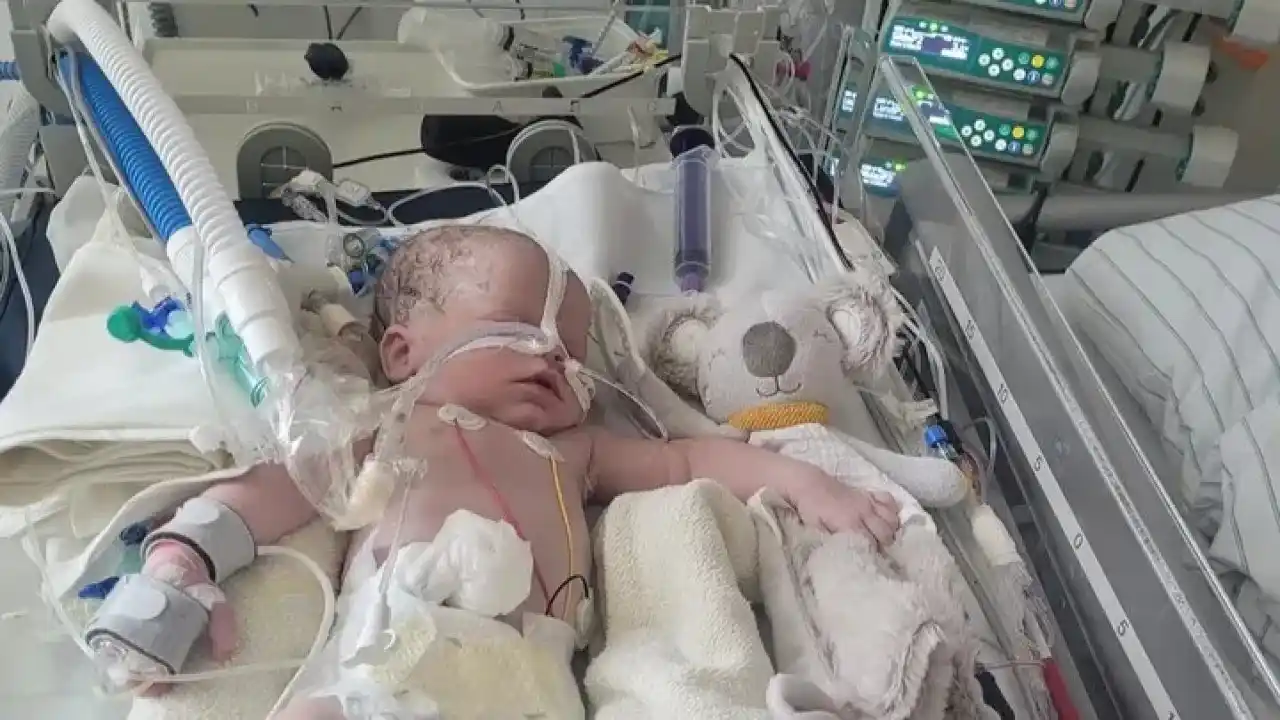 Image from LokalPlus: 🤱🍼 Eine Familie lebt zwischen zwischen Hoffen und Bangen. Die kleine...