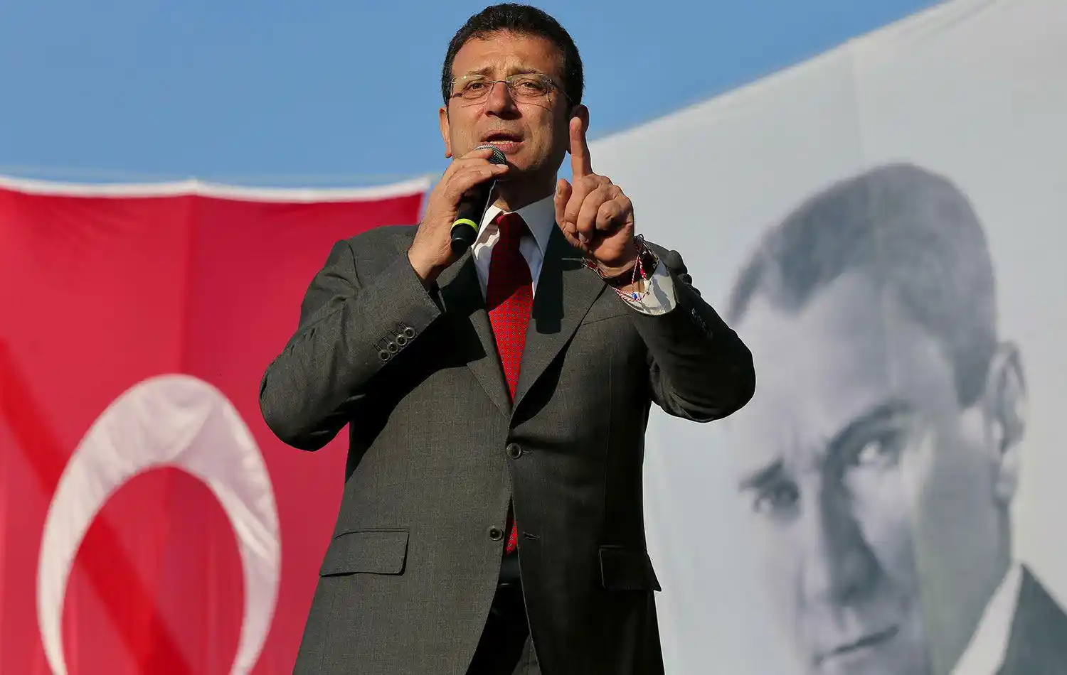 Image from ANKA Haber Ajansı: *Ekrem İmamoğlu'ndan Ümit Özdağ duruşmasına çağrı: Tutukluluğuna son v...