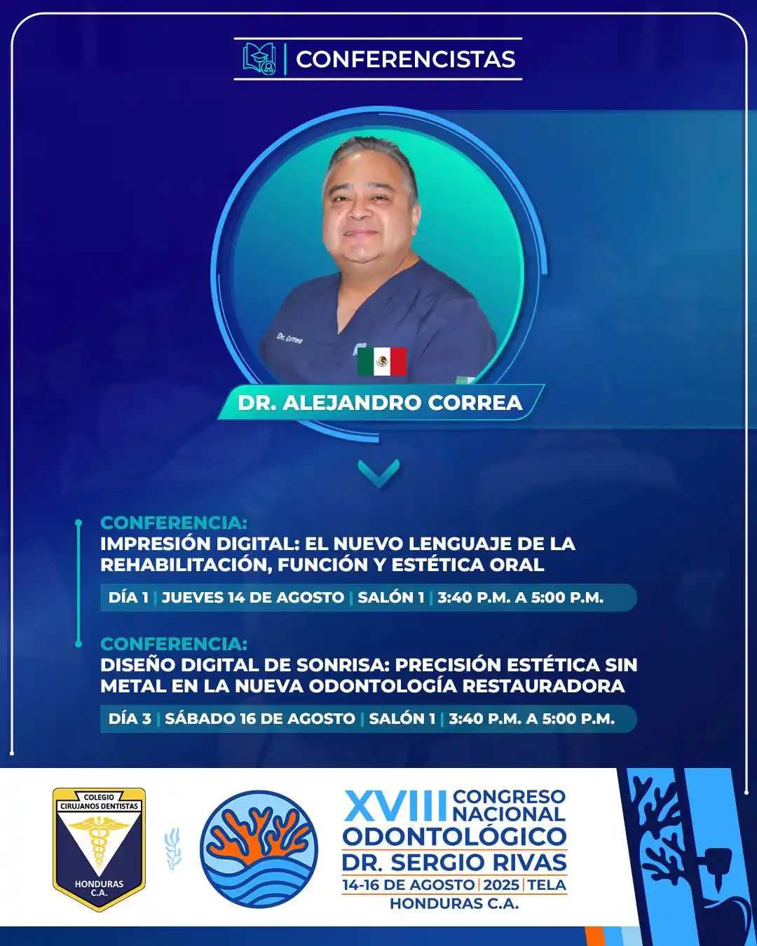 Image from CCDH | Difusión: El Dr. Alejandro Correa 🇲🇽 estará con nosotros para llevarte al futu...