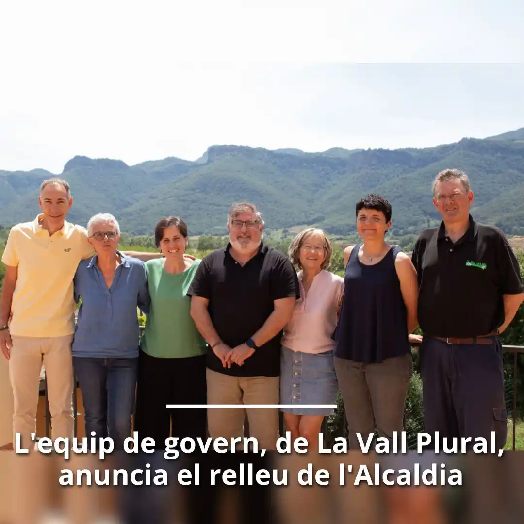 Image from Ajuntament de la Vall d'en Bas: El passat *dimarts 3 de juny, tal i com el grup La Vall Plural va anun...