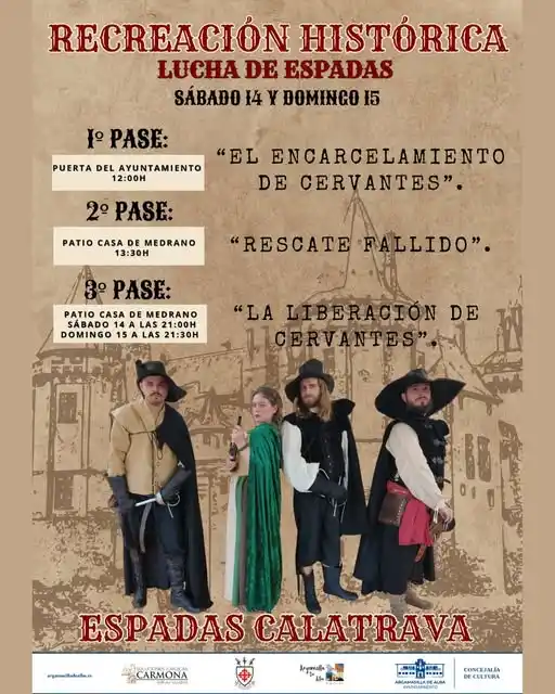 Image from Agenda y eventos del Ayuntamiento de Argamasilla de Alba: ⚔️ ¡Este fin de semana, revive la historia en Argamasilla de Alba! 📜 ...