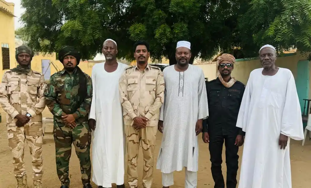Image from الٳعلام الحربي ــ Military Media: في إطار إرساء جهود تعزيز التلاحم الإجتماعي والإستقرار في إقليم دارفور،...