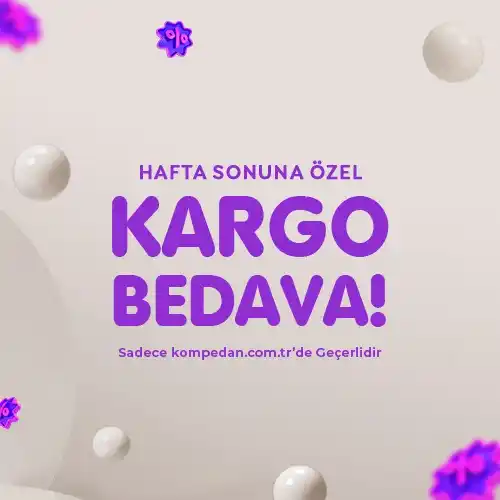Image from Kompedan: 📦 HAFTASONUNA ÖZEL! KARGO BEDAVA! 🎉 Bu hafta sonu alışverişinizi Kom...