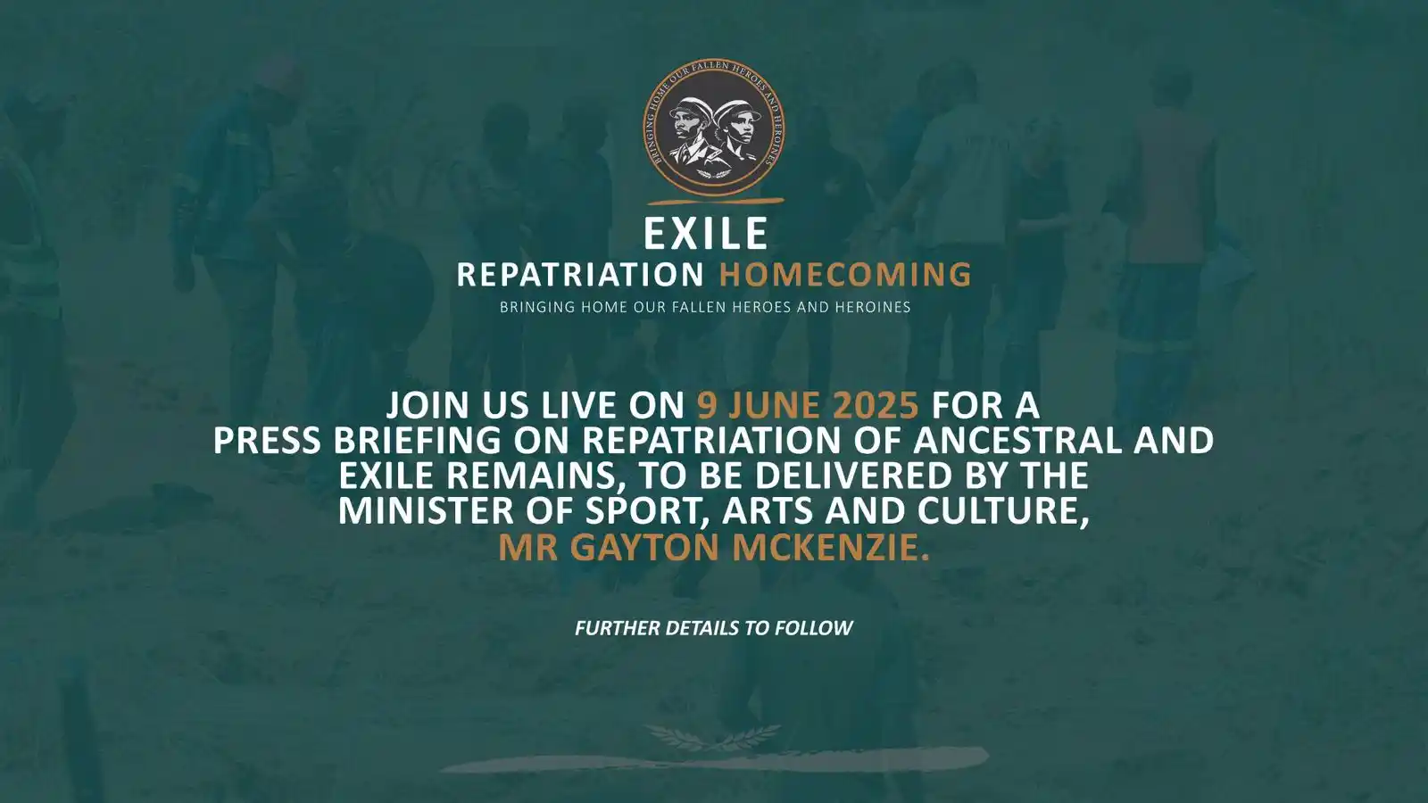 Image from governmentza: 📢 [Happening Today] Media Briefing on Repatriation of Ancestral and E...