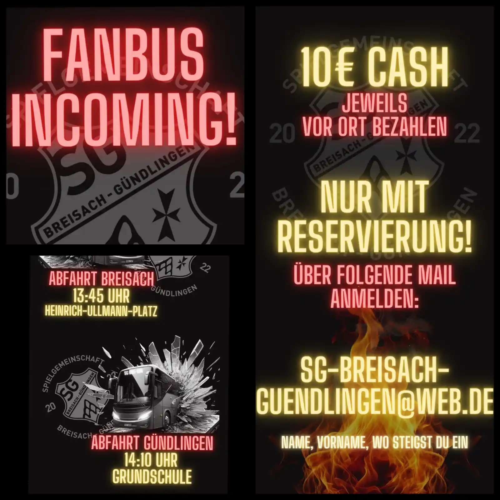 Image from SV Gündlingen : Hey Leute! So richtig in trockene Tücher gebracht wurde die Kreisliga-...