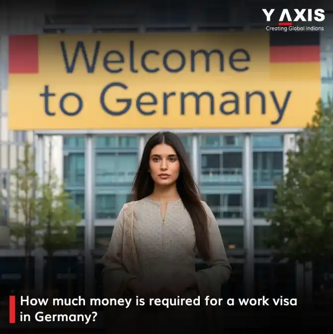 Image from Y-Axis Overseas: How much money is required for a work visa in Germany?  Over 1 million...