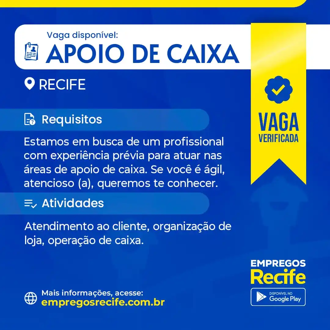 Empregos Recife post