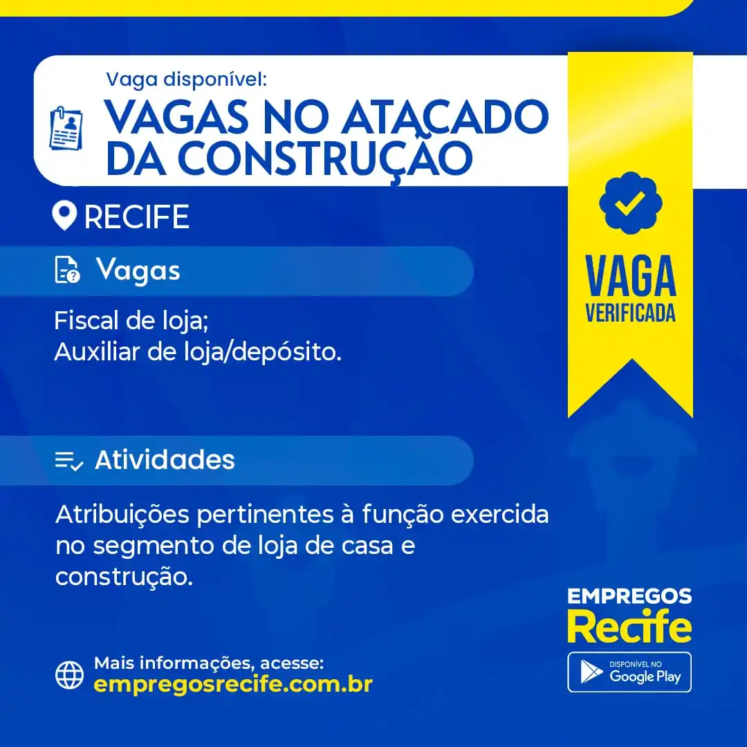 Empregos Recife post