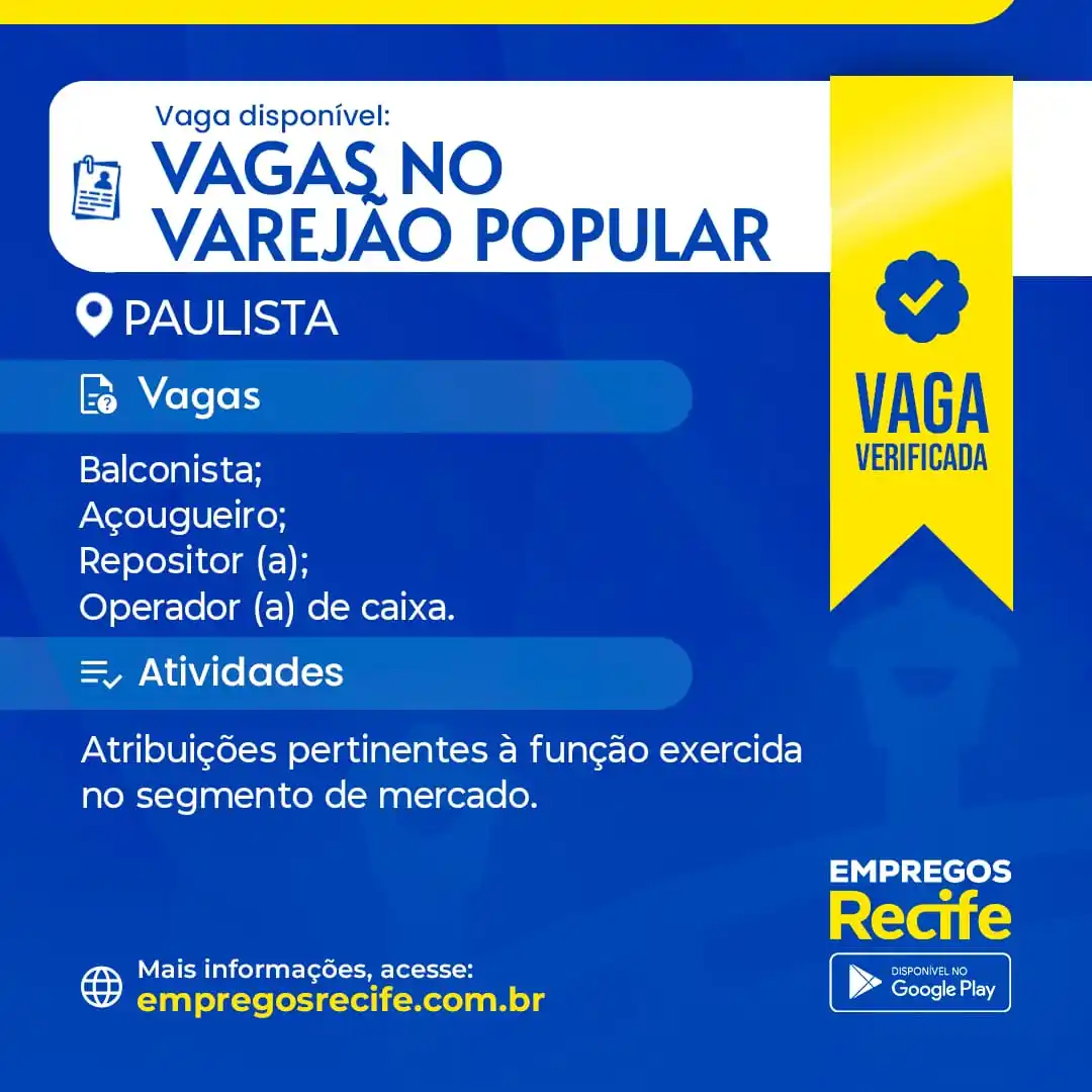 Empregos Recife post