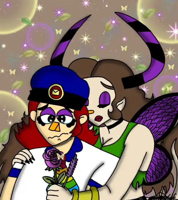 Image from Welcome Home Cómic Series Project ❤️🩹🫂🎨🖌️: IBBIE Y EDDIE 😭😭😭🫂🫂🫂😭😭😭🫂🫂🫂 CONTEXTO: Hice esto, no sólo p...