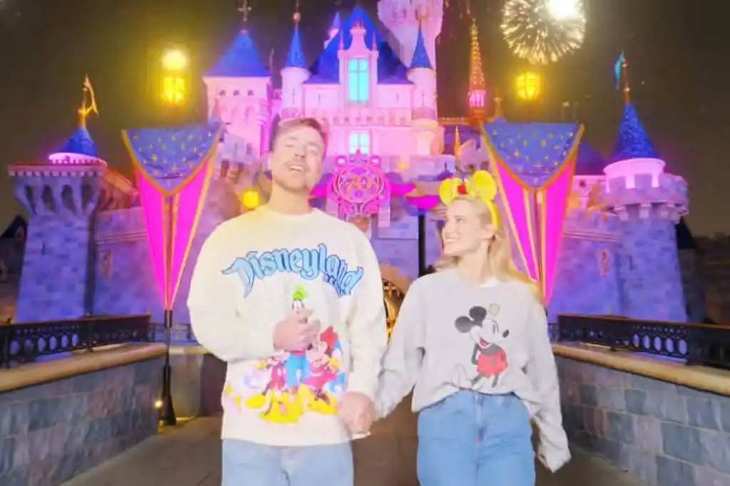 Image from Famosos, Novelas, Realities e Muito Mais | F5: *Influenciador MrBeast aluga a Disney só para ele e a noiva e gasta qu...