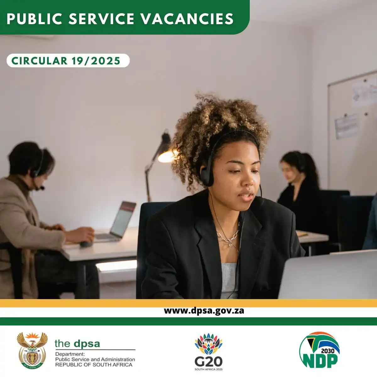 Image from governmentza: *💼 It’s Government Jobs Week! 📢* Looking to build your future in pu...