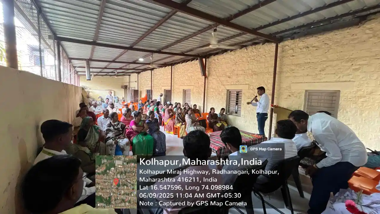 Image from AgriGoI: KVK तालसांदे एवं ICAR-DFR पुणे द्वारा आयोजित 'विकसित कृषि संकल्प अभिया...