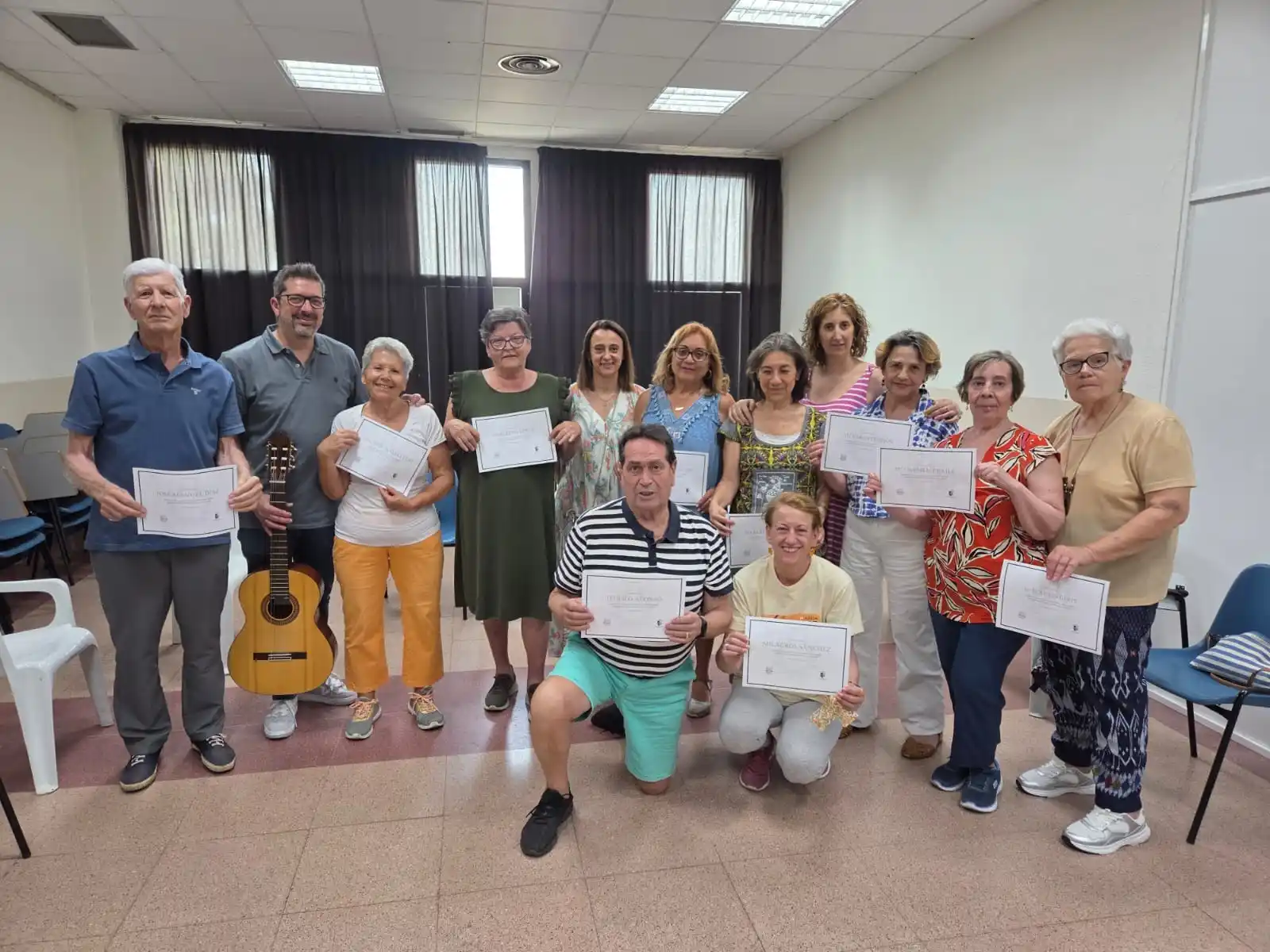Image from Ayuntamiento de Velilla de San Antonio: 📜 La semana pasada, finalizaron los cursos de musicoterapia y danza y...