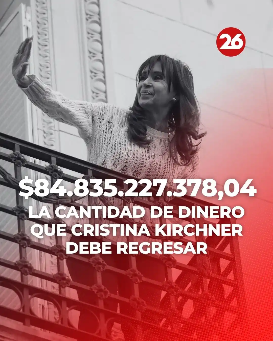 Image from Canal 26: 🔴 *LA SITUACIÓN ECONÓMICA DE CRISTINA KIRCHNER* ➡️ La situación eco...