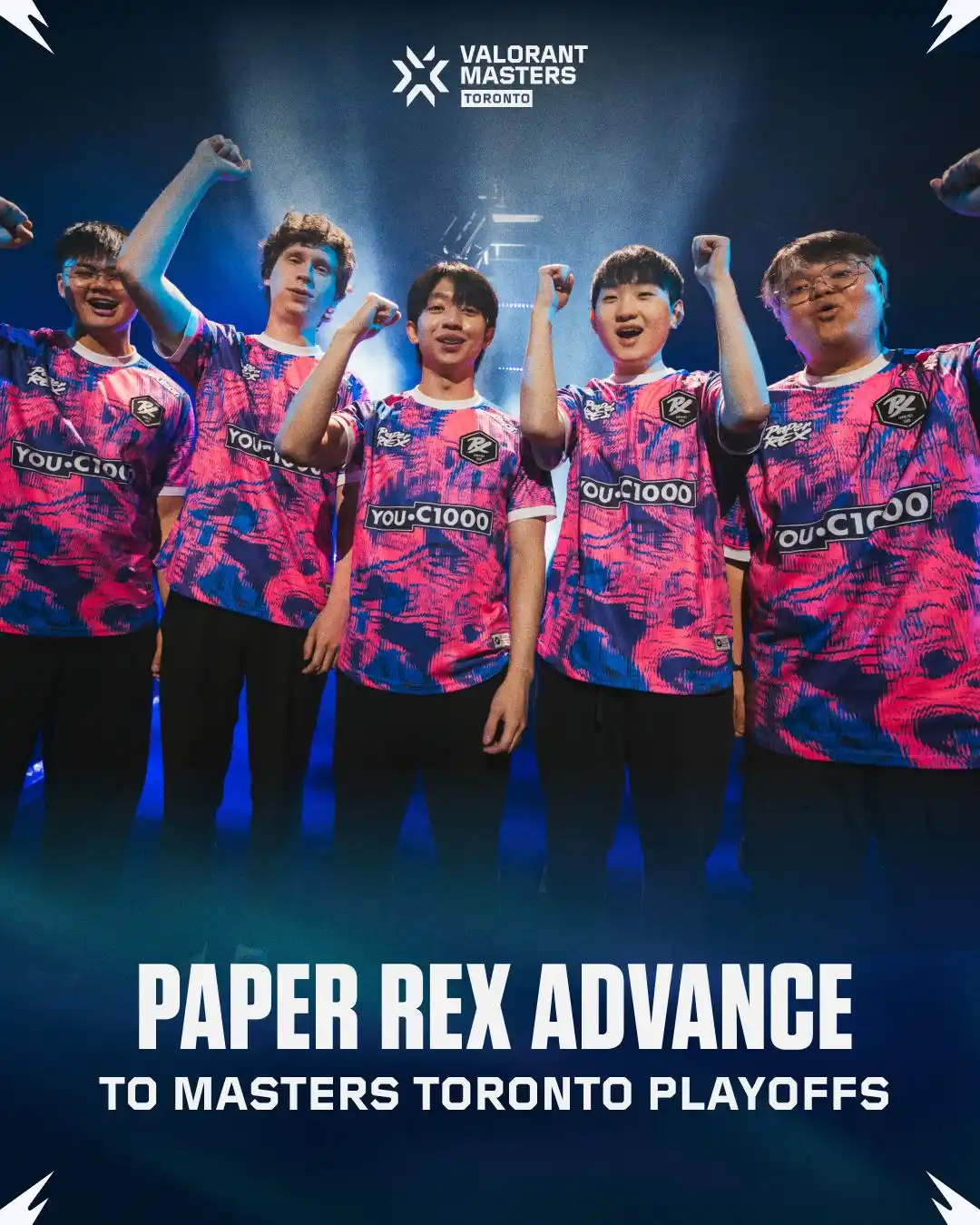 Image from Valorant Esports: Last playoff spot secured! Paper Rex will continue their run at VALORA...