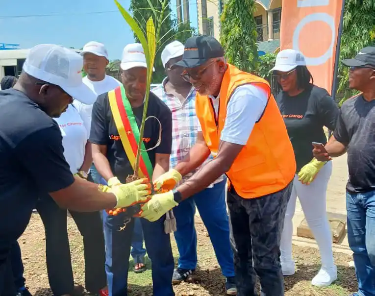 Image from Digital Business Africa: *Limbé 2 devient “Green City” : Orange Cameroun poursuit son programme...