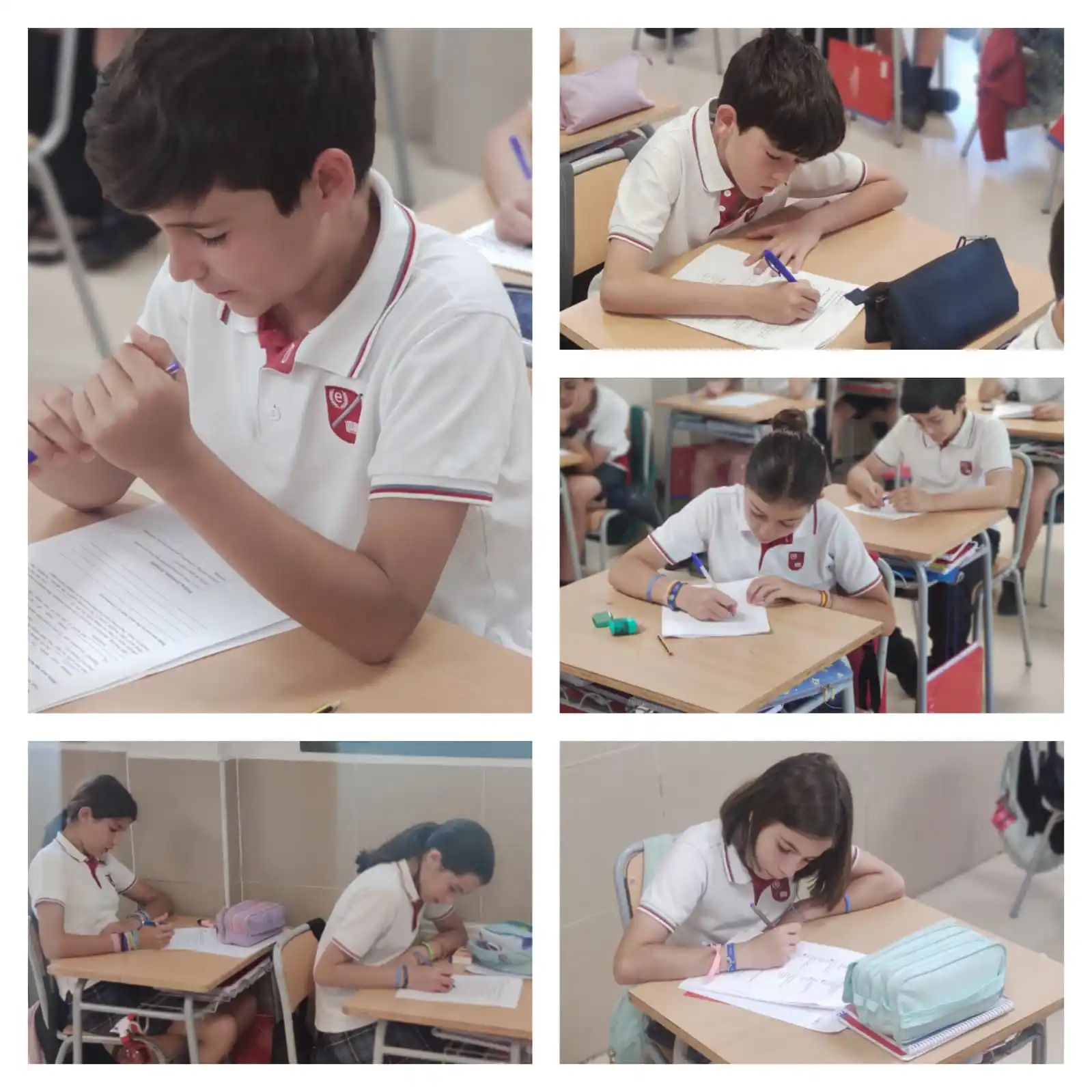 Image from Colegio Educare Valdefuentes: 📚✏️ Los alumnos de 5° y 6° de primaria comienzan sus últimos exámenes...