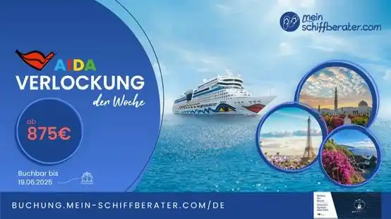 Image from Mein Schiffberater / Kreuzfahrt : Mach Schluss mit Fernweh und sucht euch jetzt eure nächste *AIDA* Trau...