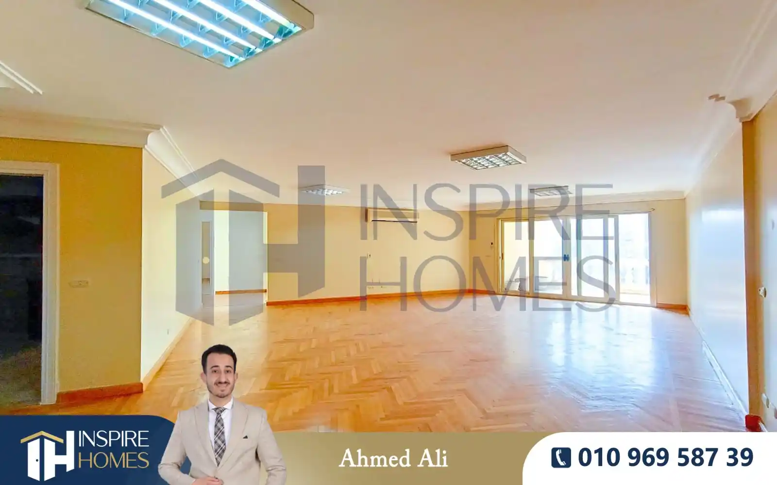 Image from InspireHomes: مقر اداري للايجار 186م سموحة ( ازهار السرايا ) - 38,000 ج شهرياً • الو...