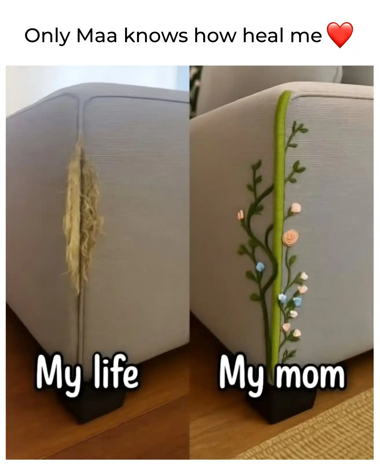 Image from Matlabi Duniya: Moms are natural healers ❤️❤️...