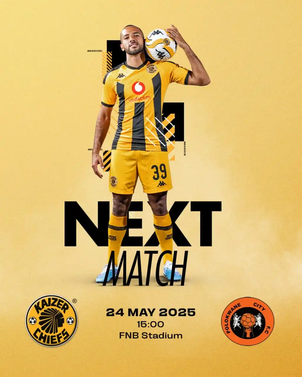 Image from Kaizer Chiefs Football Club: Next Kaizer Chiefs Match! 🏆<a class="text-blue-500 hover:underline c...