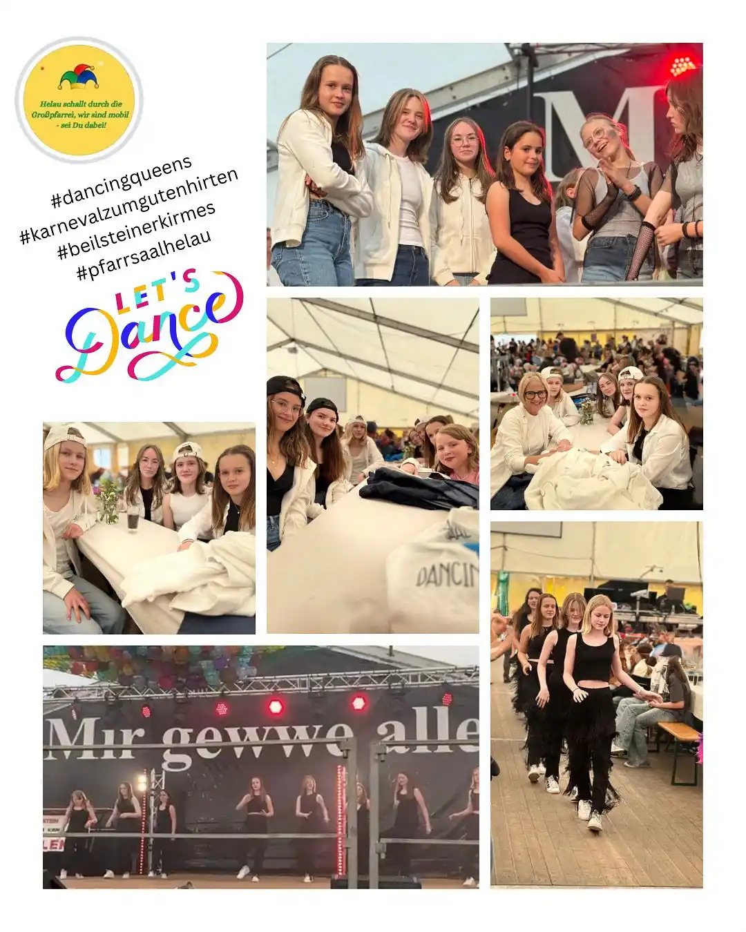 Image from Katholisch an der Dill: Nicht nur beim Pfarrfasching 😊 Die ‚Dancing Queens‘ heute auf der Bei...