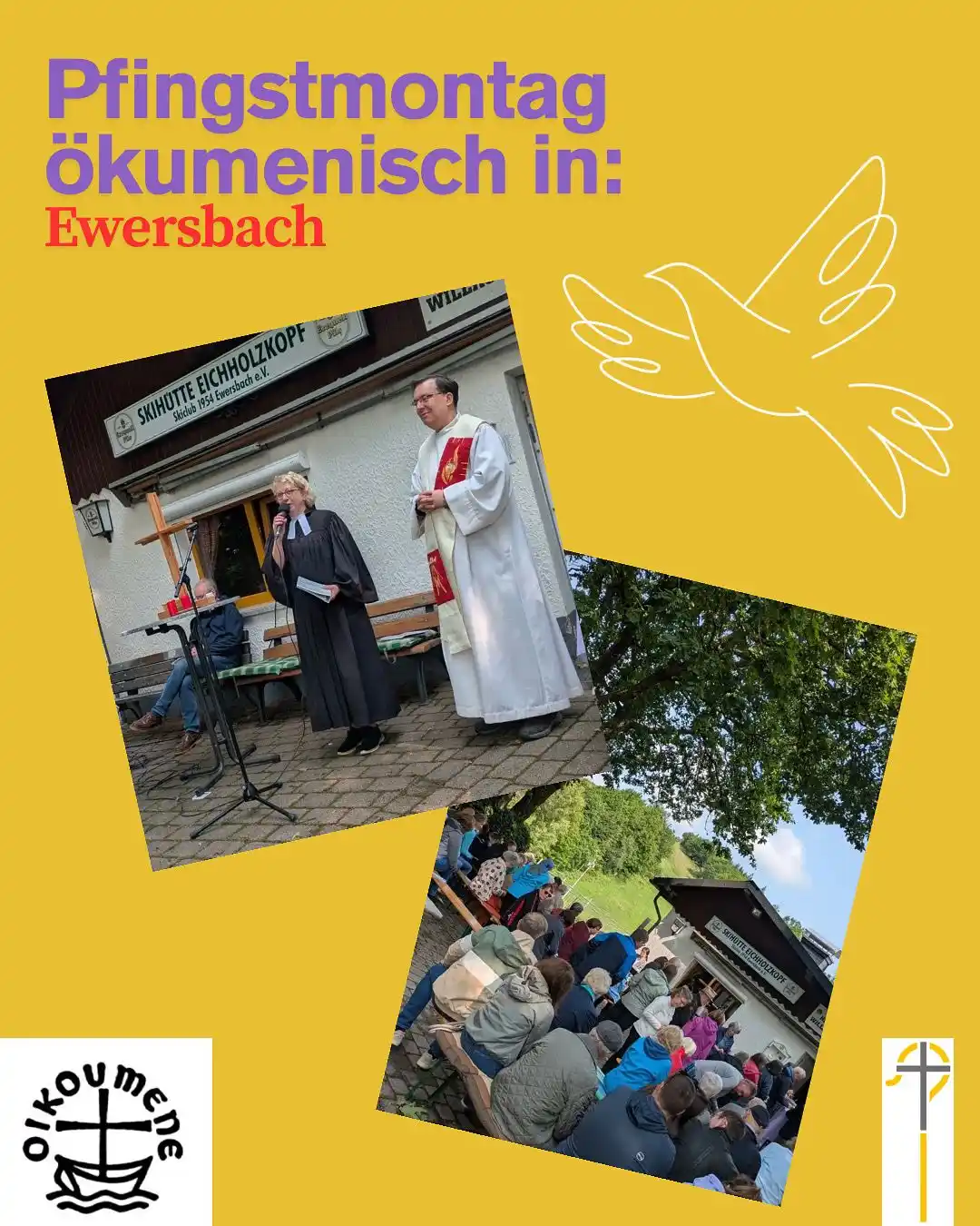Image from Katholisch an der Dill: Pfingstmontag heißt bei uns: Ökumene. So wie hier beim Gottesdienst he...