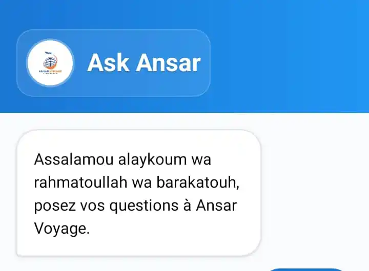 Ansar Voyage post