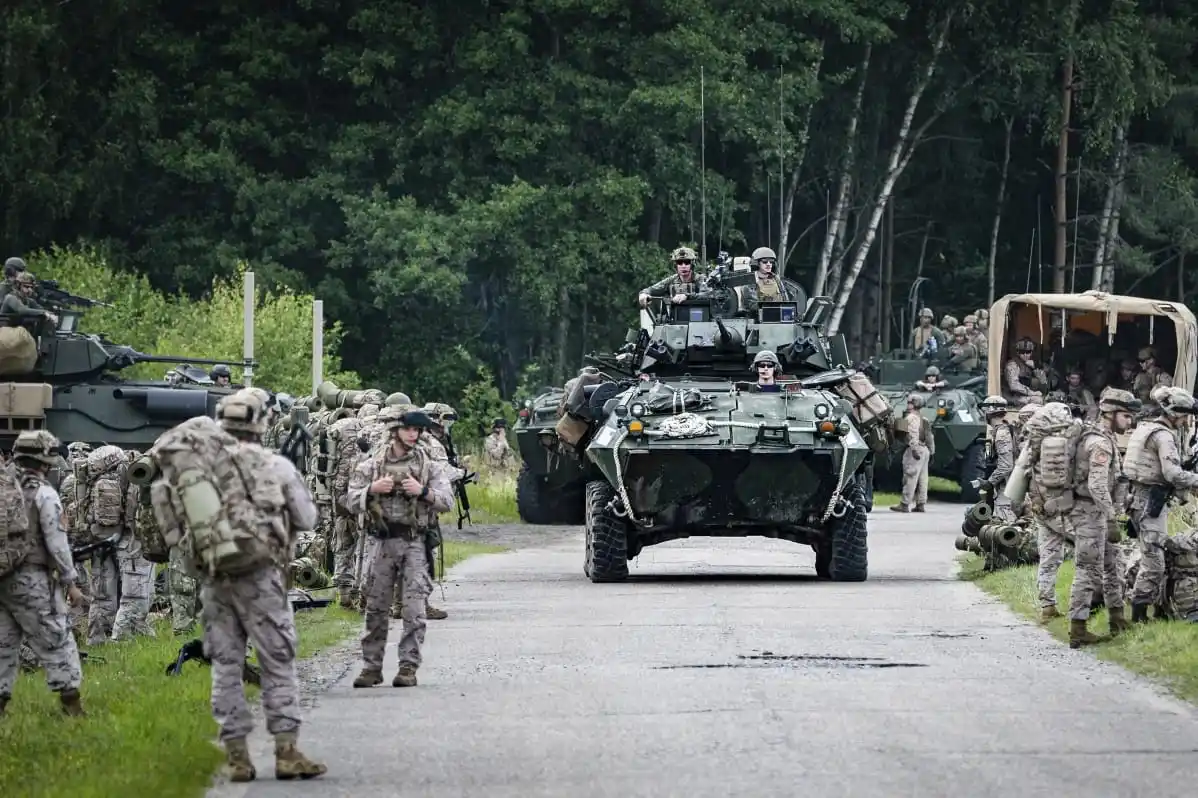 Image from UATV English: Russia Demands NATO Troop Withdrawal From Baltic States for Peace in U...