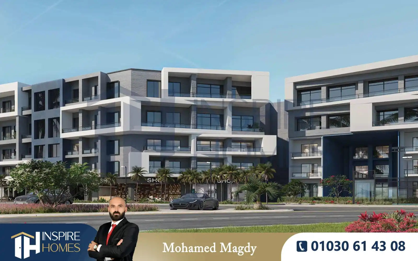 Image from InspireHomes: شاليه لإعادة البيع 69م ( Alura ) سيدي عبدالرحمن - 3,717,000 ج بتسهيلات...