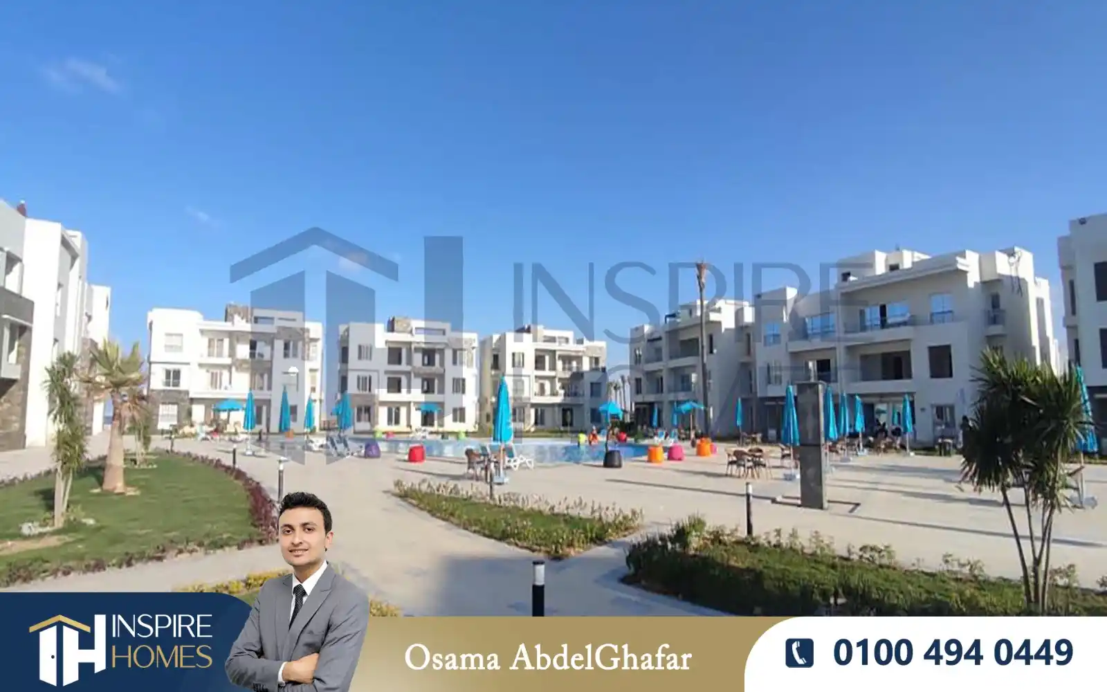 Image from InspireHomes: شاليه لإعادة البيع 85 م + 50 م جاردن ( Sea View ) رأس الحكمة - 4,200,...