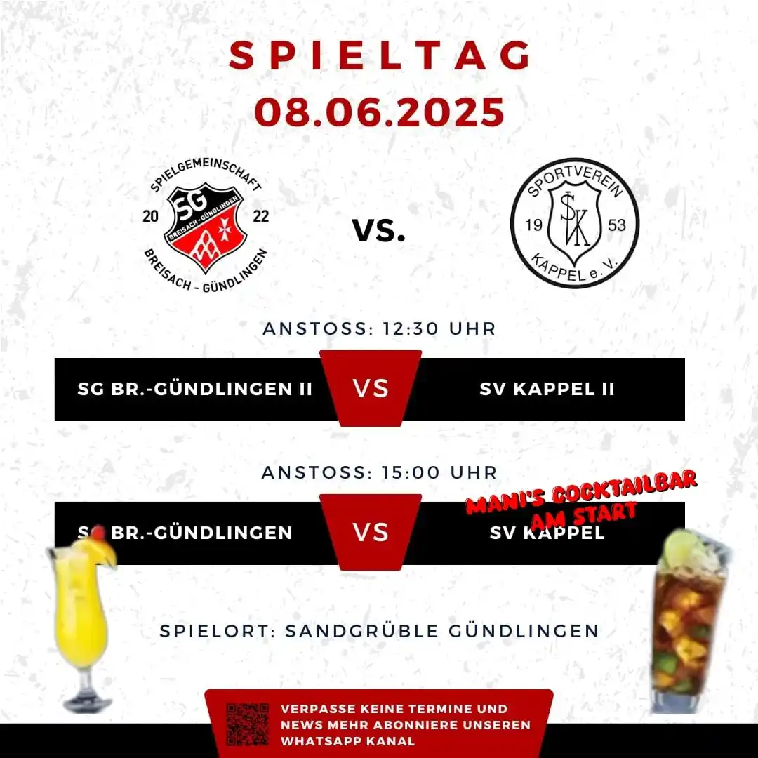 Image from SV Gündlingen : *Sieht zwar noch nicht so aus, aber heute wird richtig schön. Vielleic...