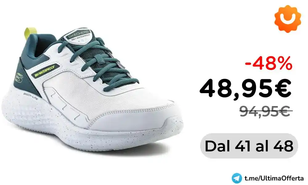 Image from ‼️ULTIMA OFFERTA💰 - Offerte, Codici Sconto ed Errori di Prezzo: 👟 *Skechers Skech-Lite PRO Scarpe Ginnastica Uomo* ‼️ Minimo Storico...