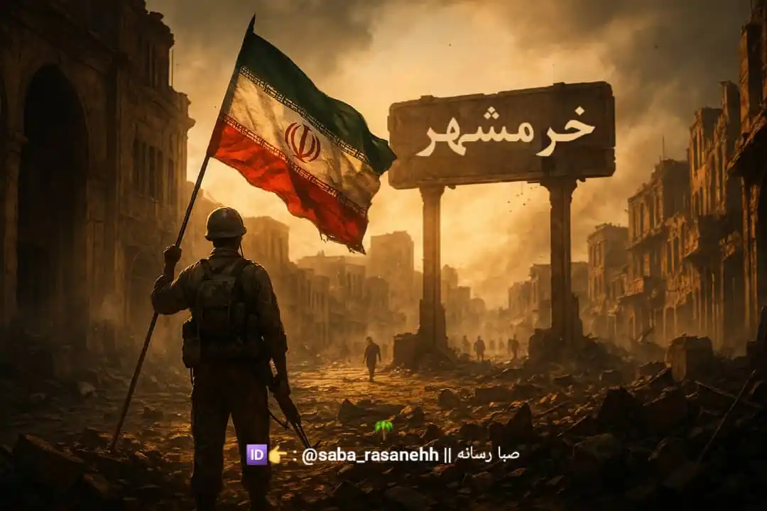 Image from 👈بازنشستگان و نگاه نو❗️🇮🇷: سوم خرداد، روزیست که خرمشهر نه با گل، که با گلوله آزاد شد؛ با خون جوا...