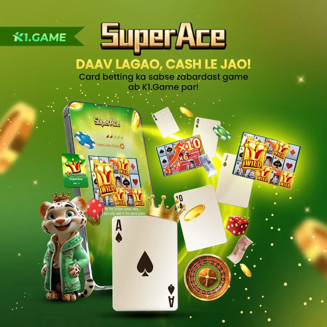 Image from K1.Game Official Agent: 🎮 Super Ace — K1.GAME par dhamakedaar launch! Naya high-payout wala v...