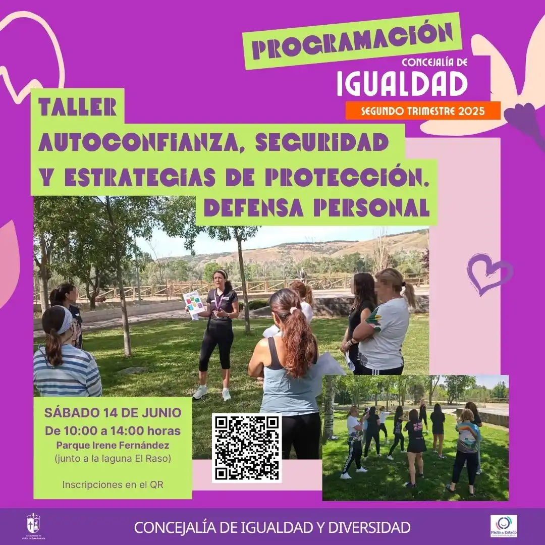 Image from Ayuntamiento de Velilla de San Antonio: Taller “Autoconfianza, seguridad y estrategias de protección. Defensa ...