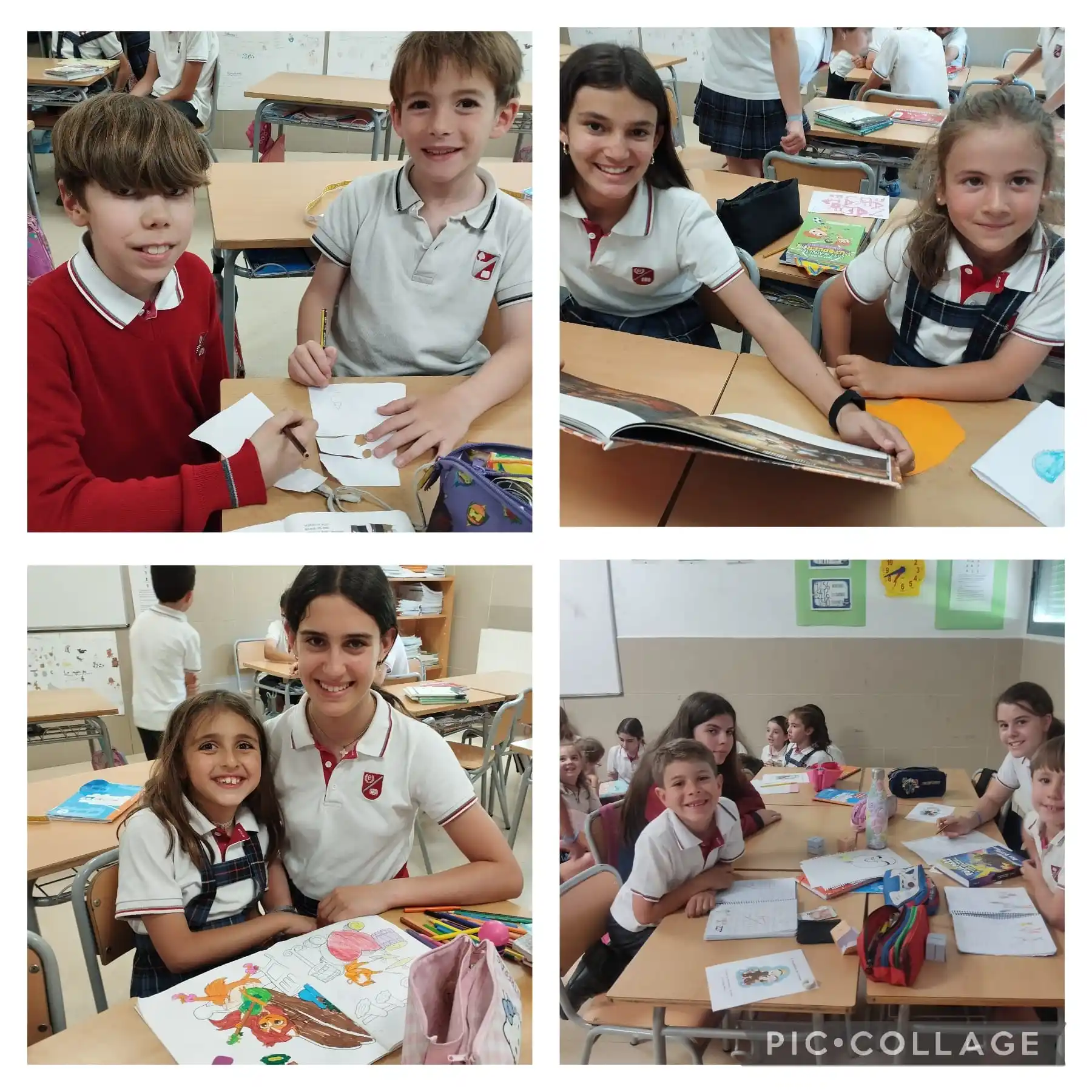 Image from Colegio Educare Valdefuentes: 📚✨ ¡Tarde mágica de lectura! ✨📚 Los alumnos de 1º de ESO y 2º de Pri...