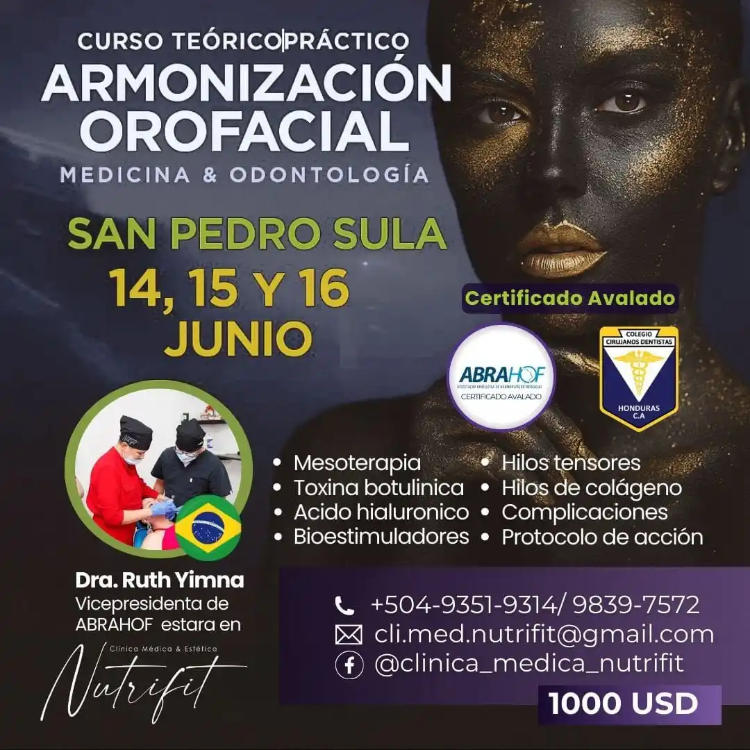 Image from CCDH | Difusión: Te invitamos al curso de Armonización Orofacial: Medicina y Tecnología...