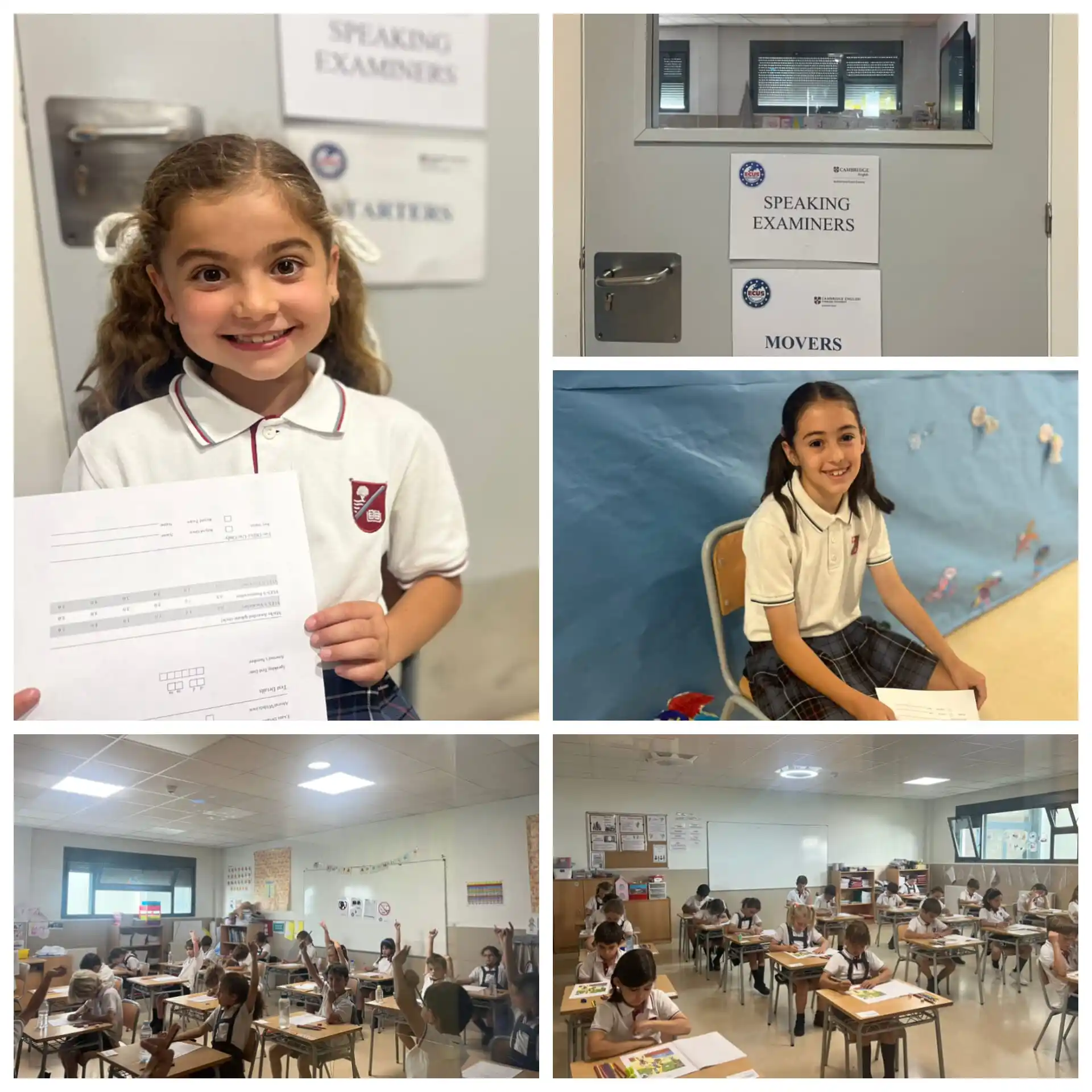 Image from Colegio Educare Valdefuentes: Today, at Valdefuentes’ school, some of our 2nd and 3rd grade students...