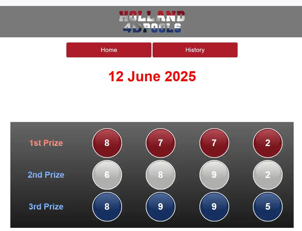 Image from TOGEL BARAT: 🔥🔥TOGEL BARAT🔥🔥 🇳🇱RESULT HOLLAND4D🇳🇱 🗓️ 12 JUNI 2025 🗓️ 🏆 R...